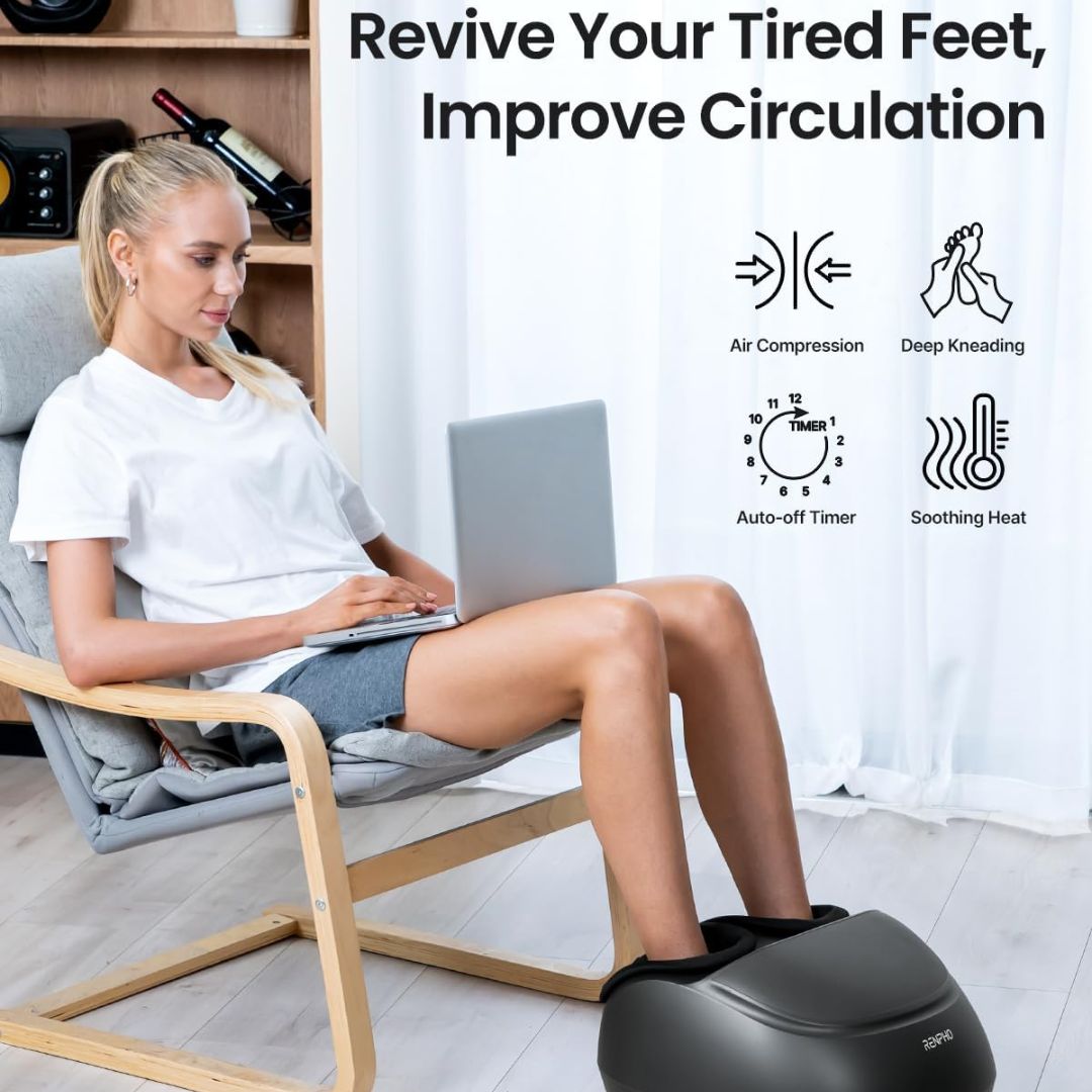 Shiatsu Foot Massager with Heat