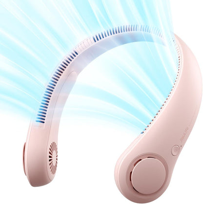 Portable Neck Fan Headphone Design