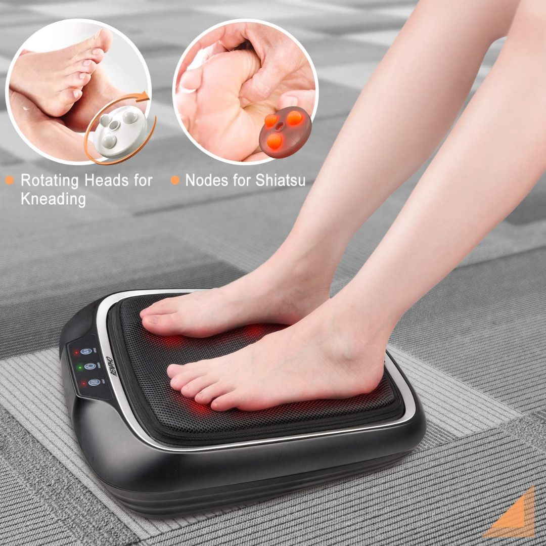 Electric Foot Massager with Soothing Heat