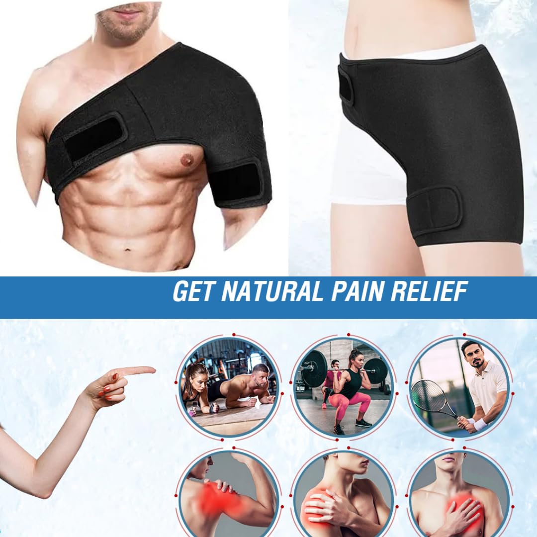 Shoulder Ice Pack & Heat Wrap – Aussie-Approved Pain Relief