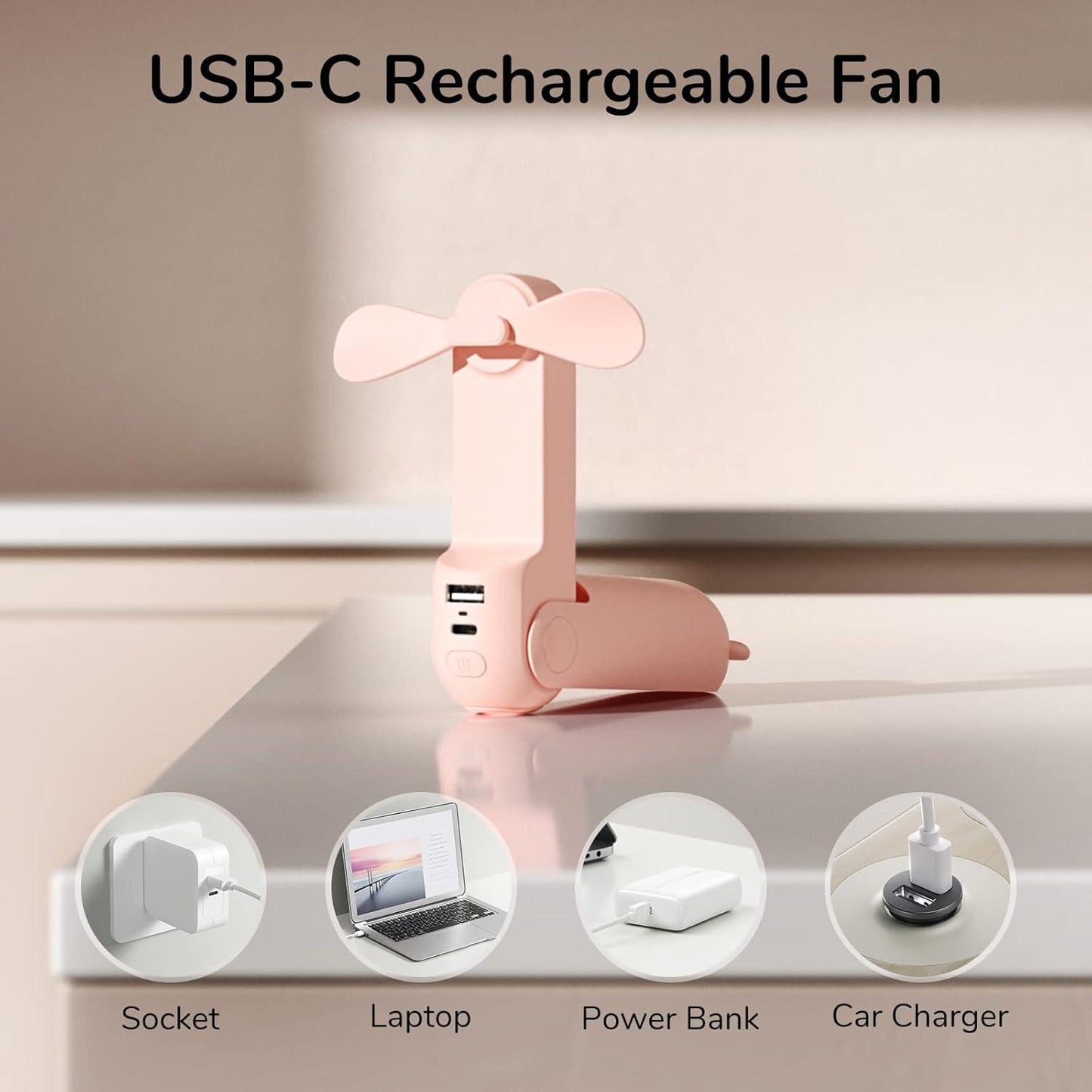 Koala 3 IN 1 Handheld Fan