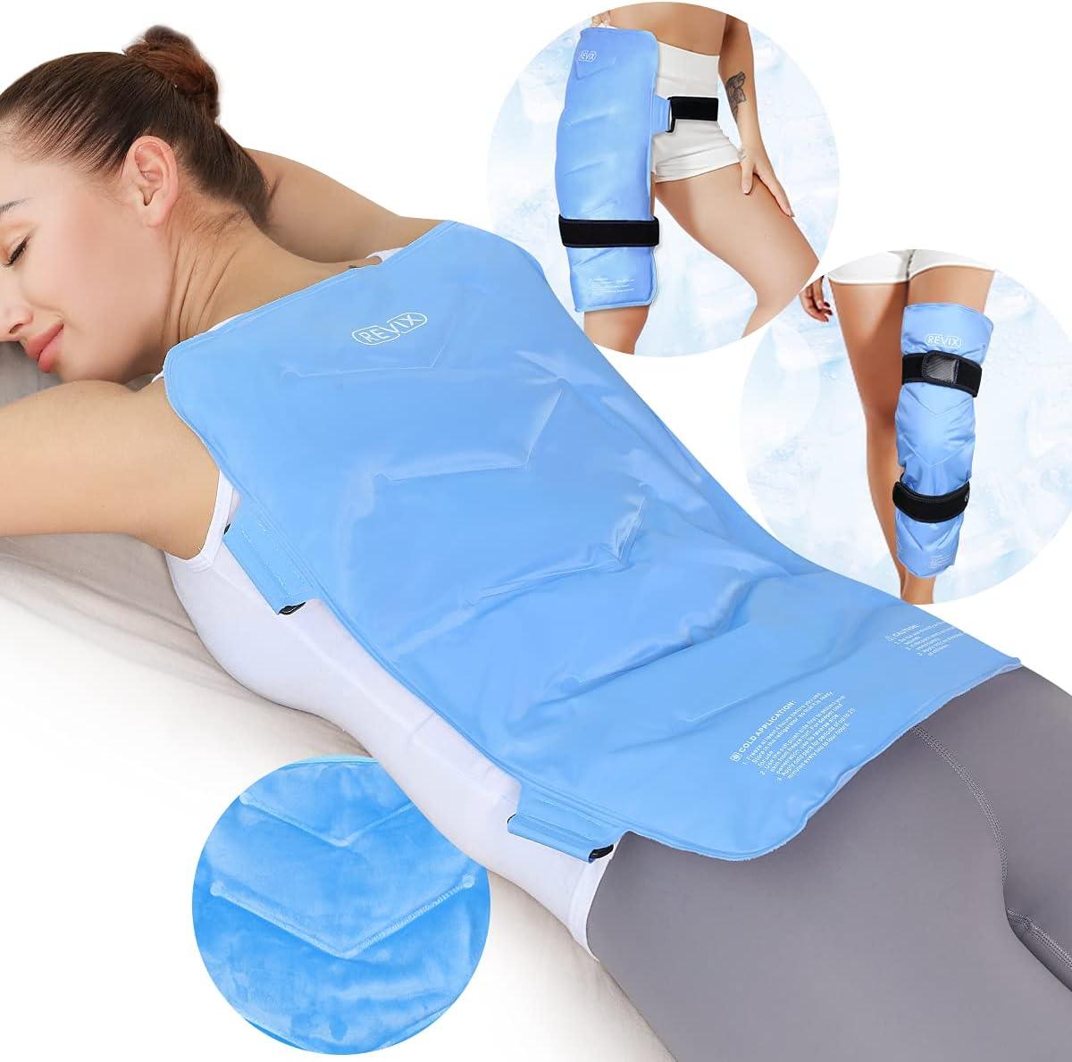 Full Back Ice Pack for Injuries Reusable Large Gel Ice