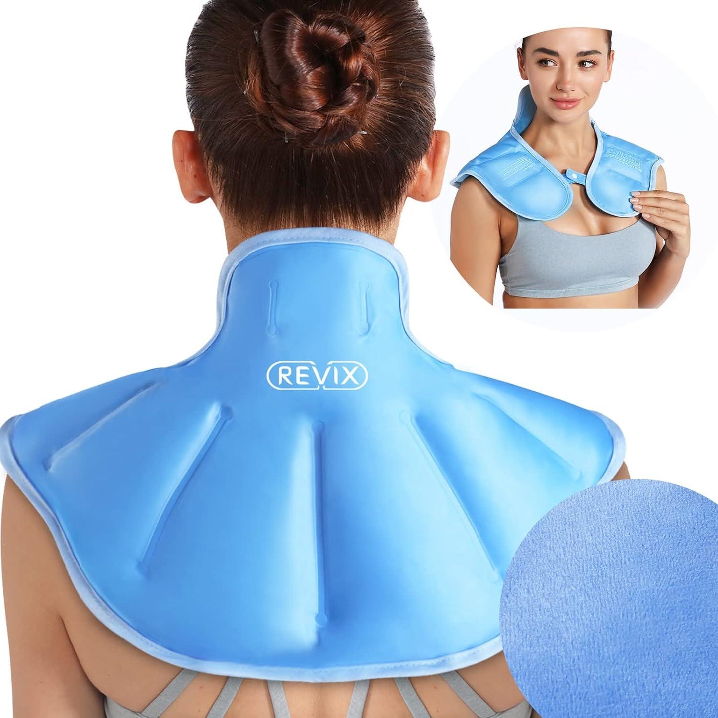 Ice Pack for Neck and Shoulders Injuries Reusable Gel