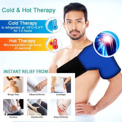 Shoulder Ice Pack & Heat Wrap – Aussie-Approved Pain Relief