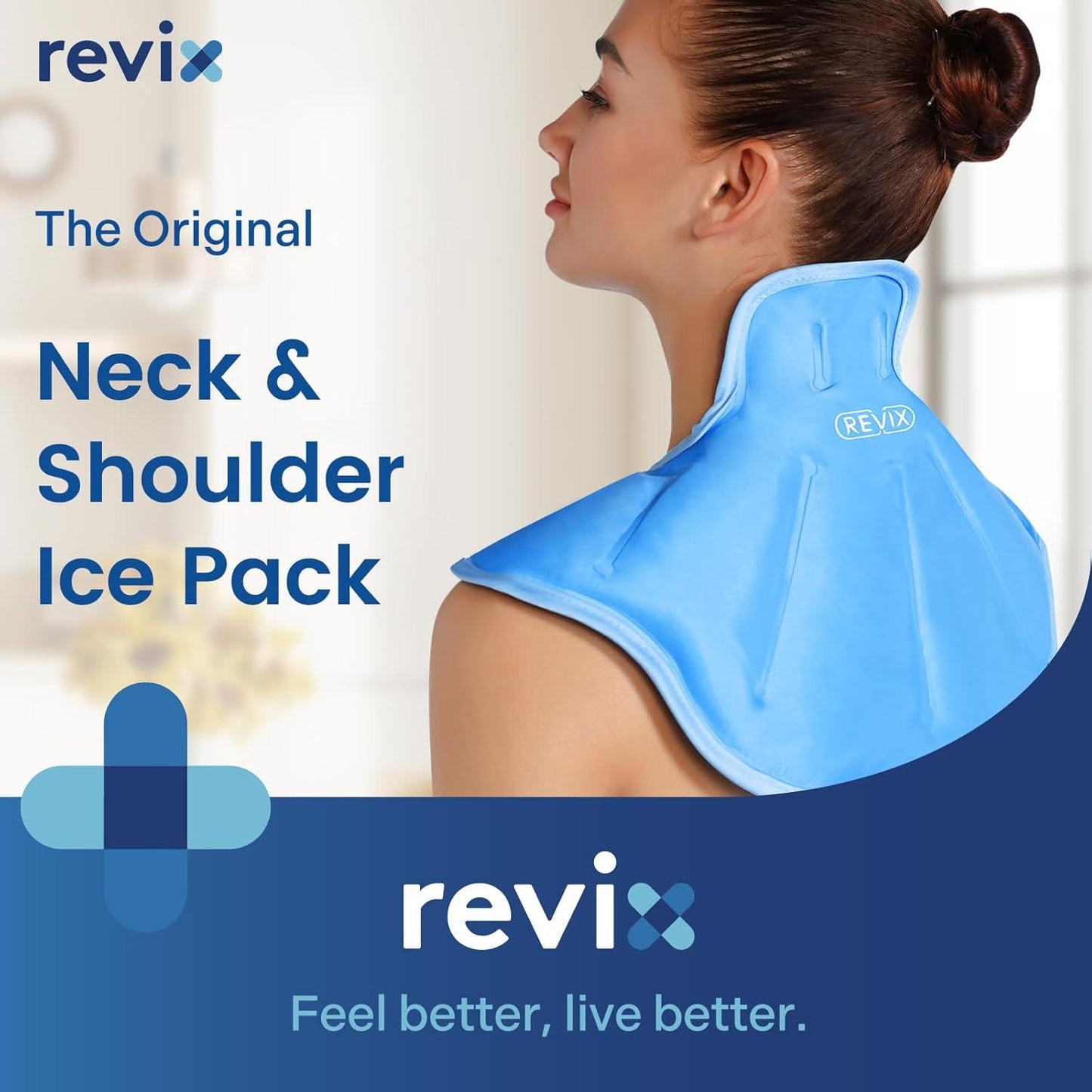 Ice Pack for Neck and Shoulders Injuries Reusable Gel