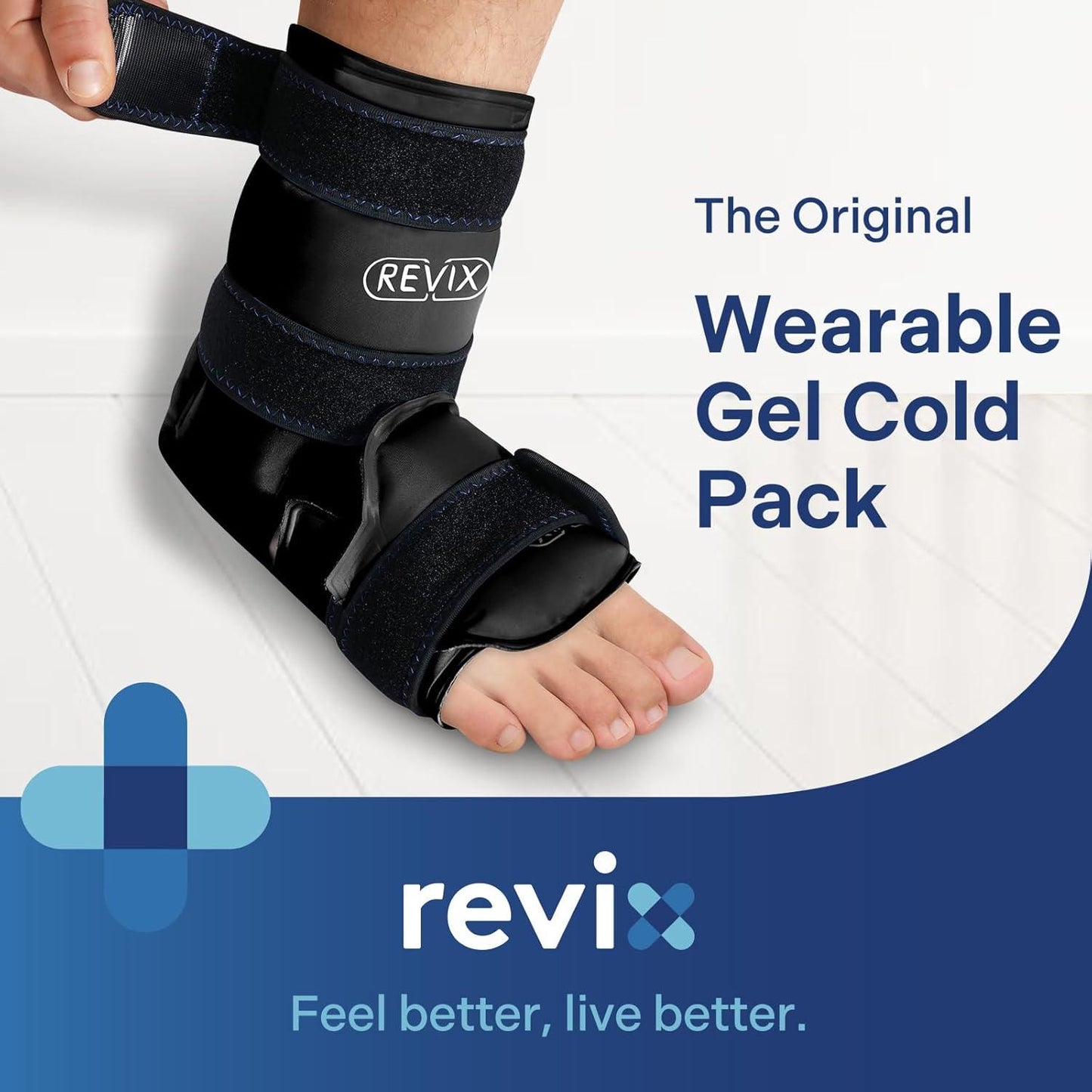 Ankle Ice Pack Wrap for Foot Pain Relief