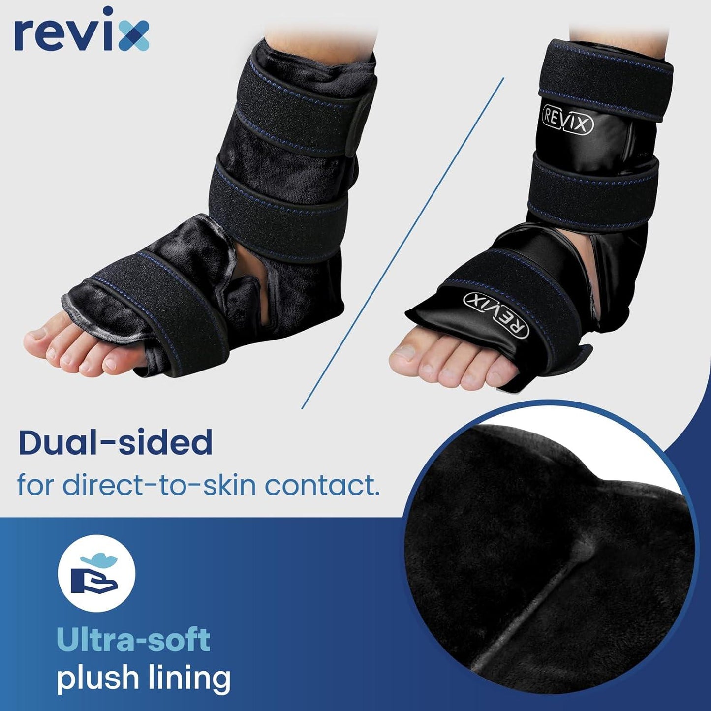 Ankle Ice Pack Wrap for Foot Pain Relief