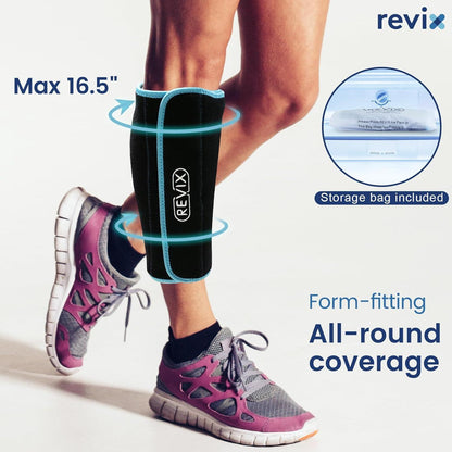 Calf and Shin Gel Ice Packs for Injuries