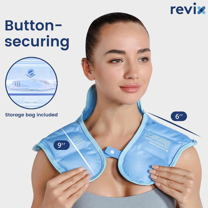 Ice Pack for Neck and Shoulders Injuries Reusable Gel