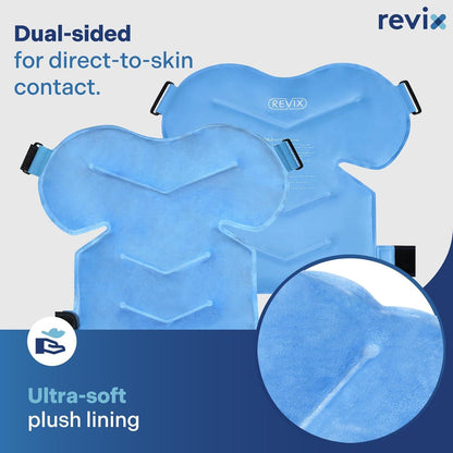 Shoulder Ice Pack for Injuries Reusable Gel Ice