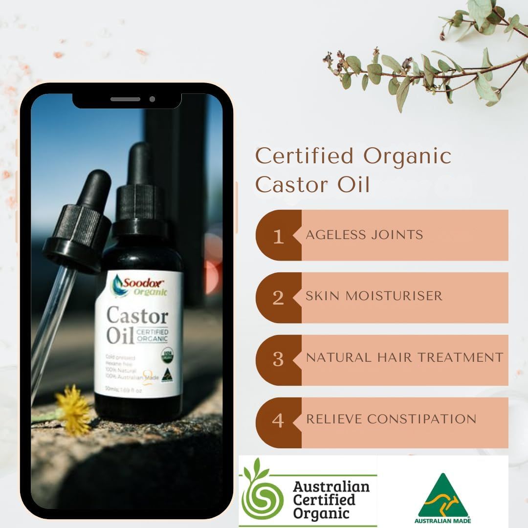 Organic Certified Castor Oil