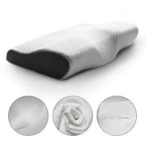 Contoured Orthopedic Memory Foam Pillow for Neck Pain