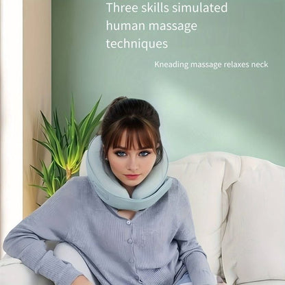 Smart Travel Neck Pillow Massager