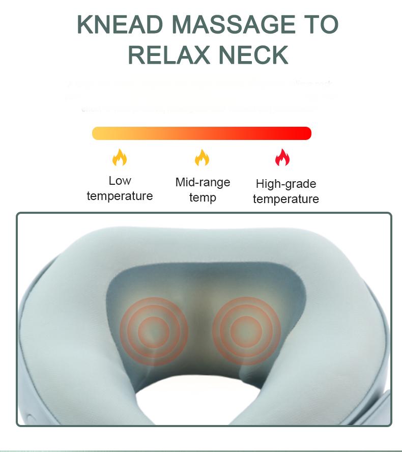 Smart Travel Neck Pillow Massager