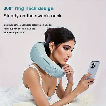 Smart Travel Neck Pillow Massager