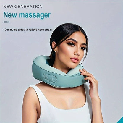 Smart Travel Neck Pillow Massager