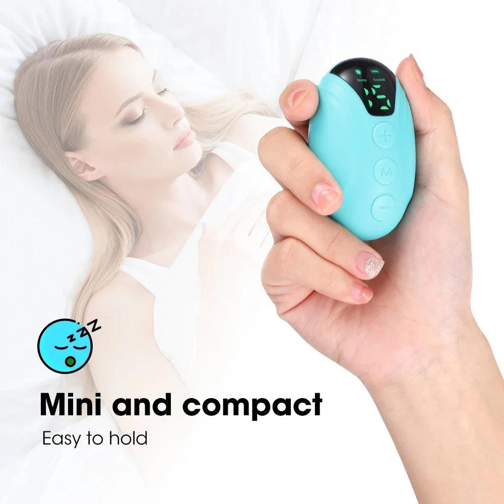 Smart Sleep Aid: Handheld Anxiety Relief