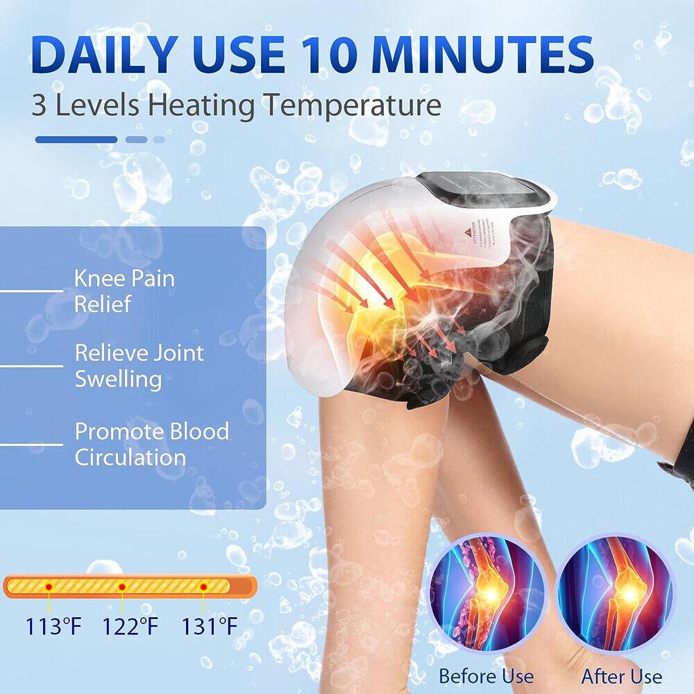 Electric Smart Knee Massager Infrared Heating Therapy - Koala Stress Free