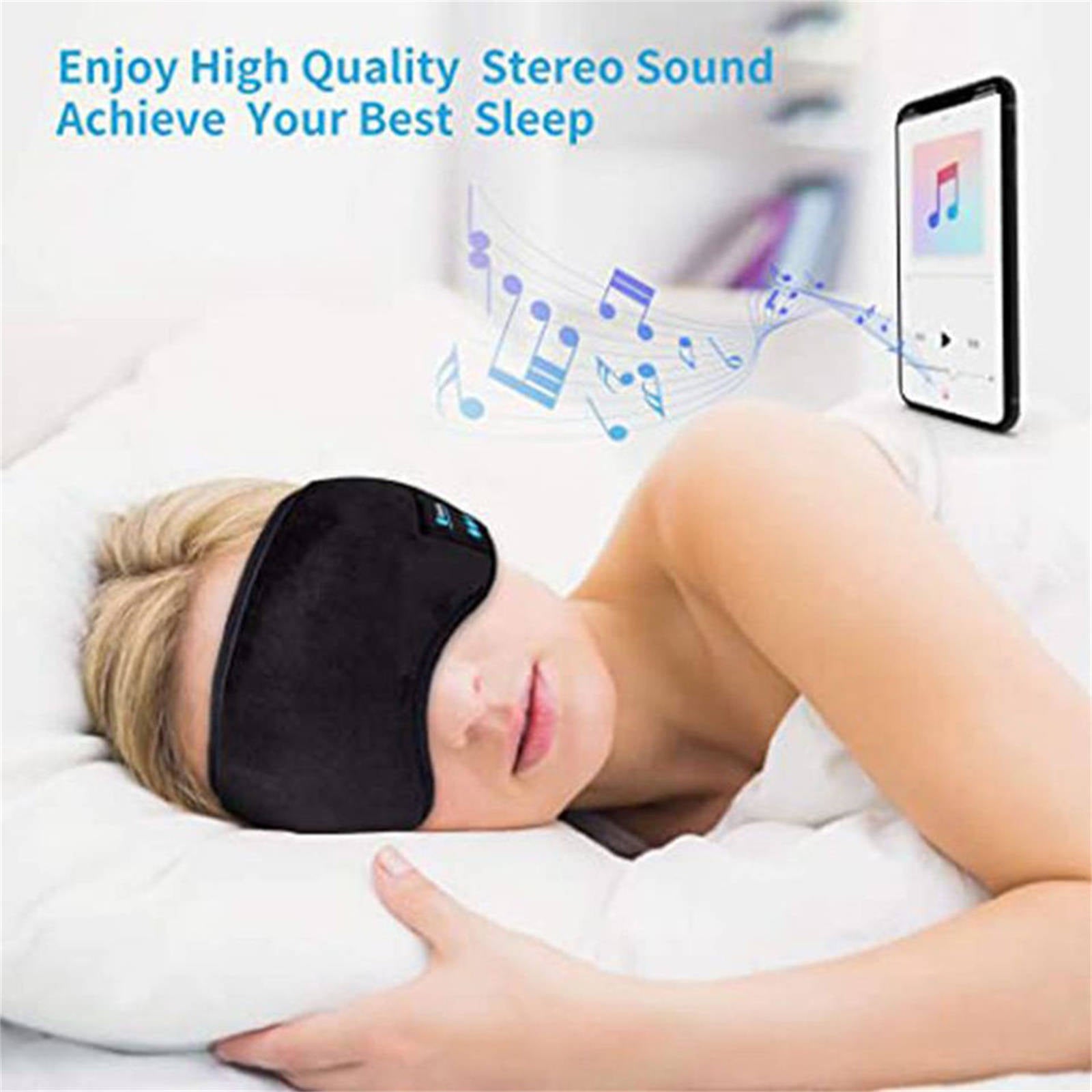 HARMONYDREAM - SLEEP MASK WITH INTEGRATED HEADPHONES - Koala Stress Free