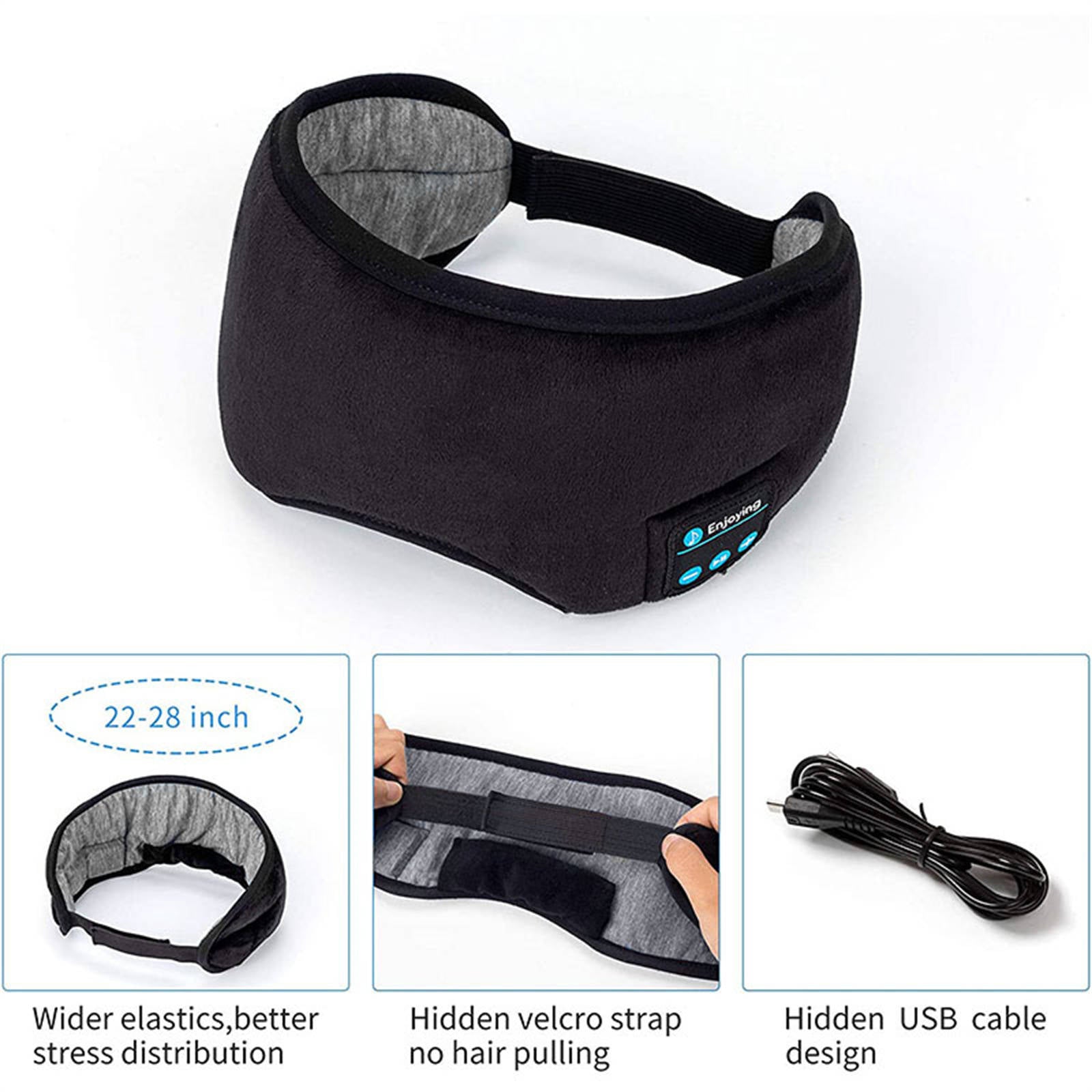 HARMONYDREAM - SLEEP MASK WITH INTEGRATED HEADPHONES - Koala Stress Free