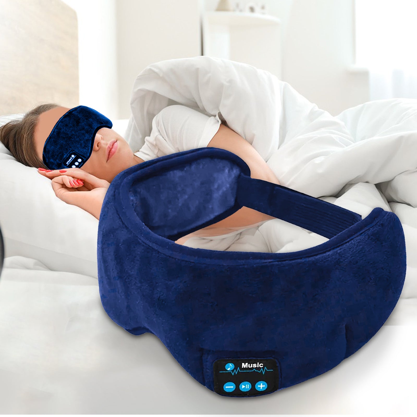 HARMONYDREAM - SLEEP MASK WITH INTEGRATED HEADPHONES - Koala Stress Free