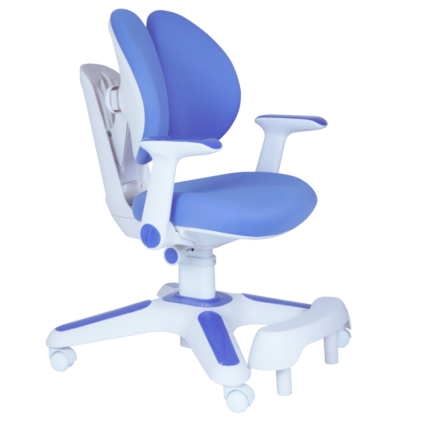 Ergonomic Children Kids Study Chair Set Height Adjustable - Blue