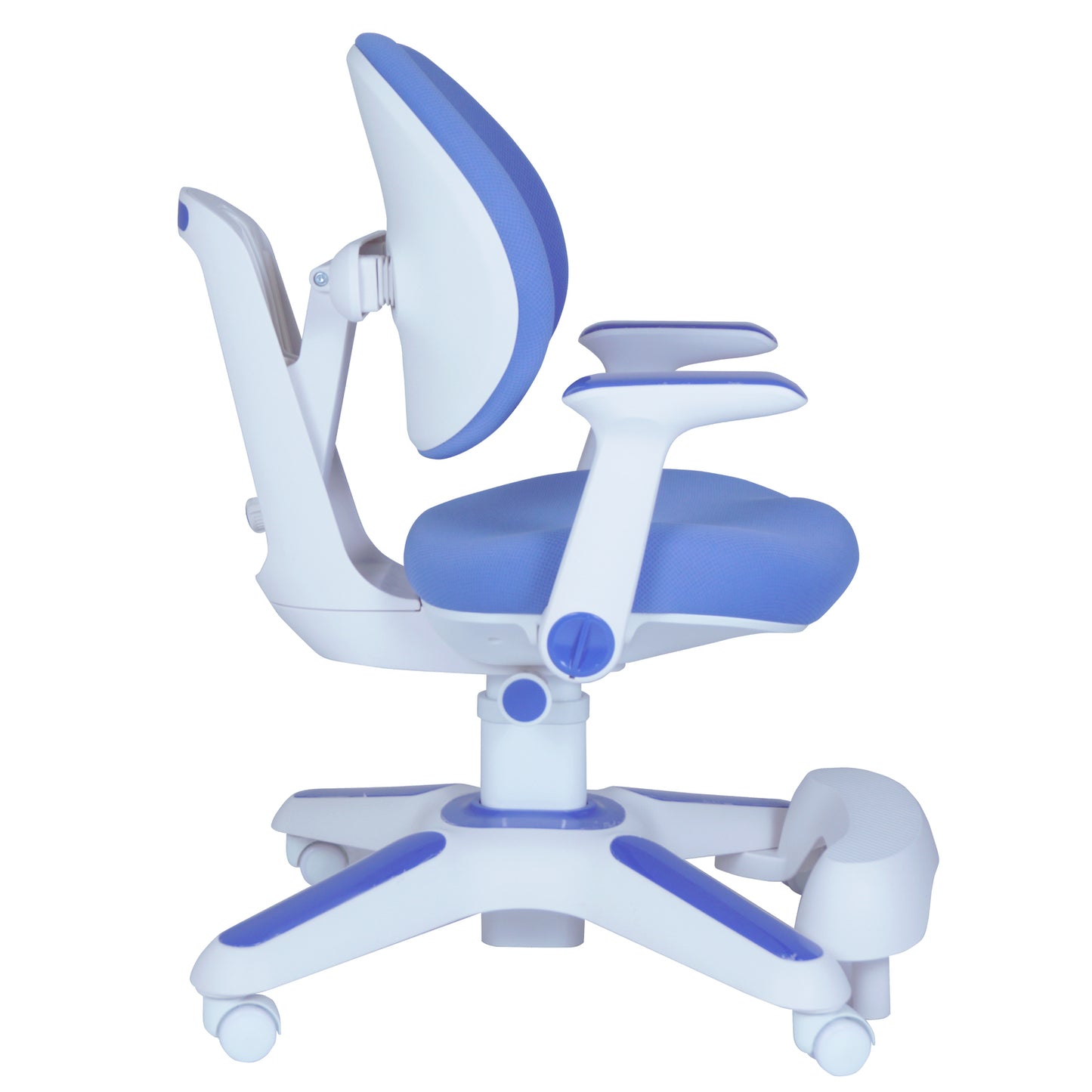 Ergonomic Children Kids Study Chair Set Height Adjustable - Blue