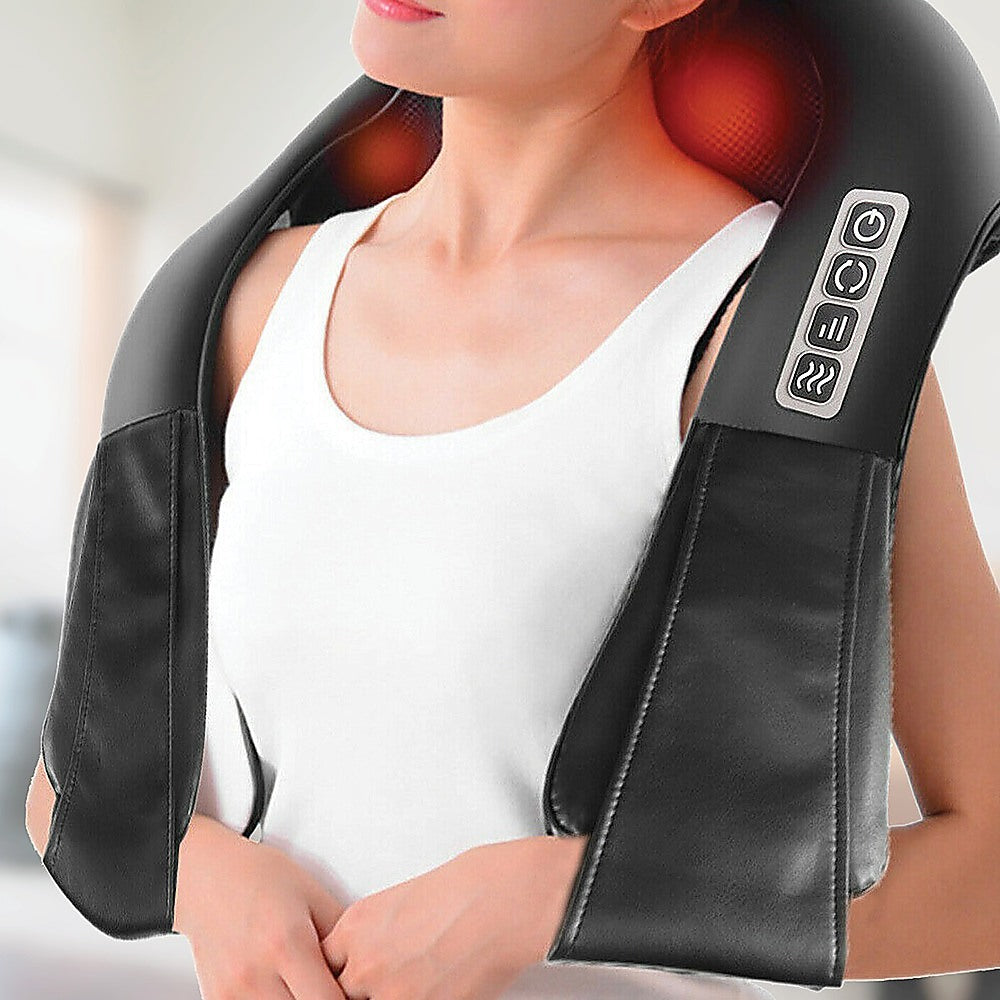 RTM SHIATSU NECK & BACK MASSAGER WITH HEAT KNEADING - Koala Stress Free