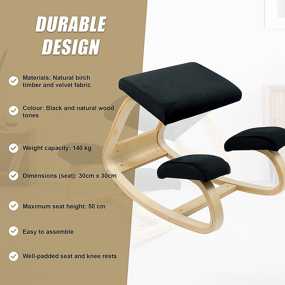 Ergonomic Kneeling Chair for Posture Improvement