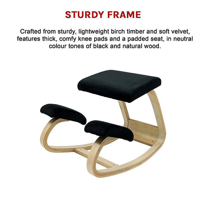 Ergonomic Kneeling Chair for Posture Improvement