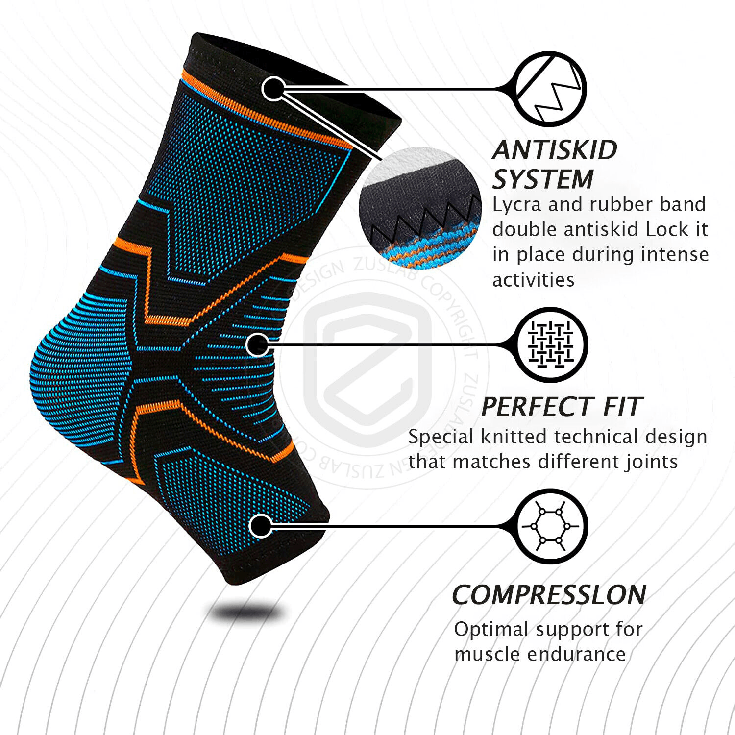 Ankle Brace Compression - Koala Stress Free