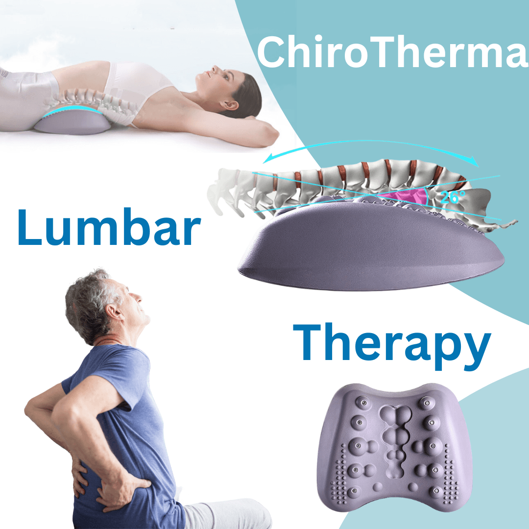 ChiroTherma Lumbar Therapy Pillow - Koala Stress Free