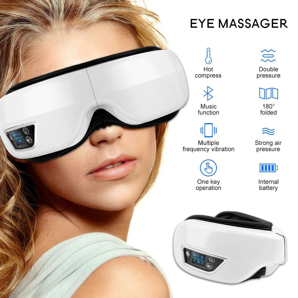 4D Eye Massager With Air Compression - Koala Stress Free