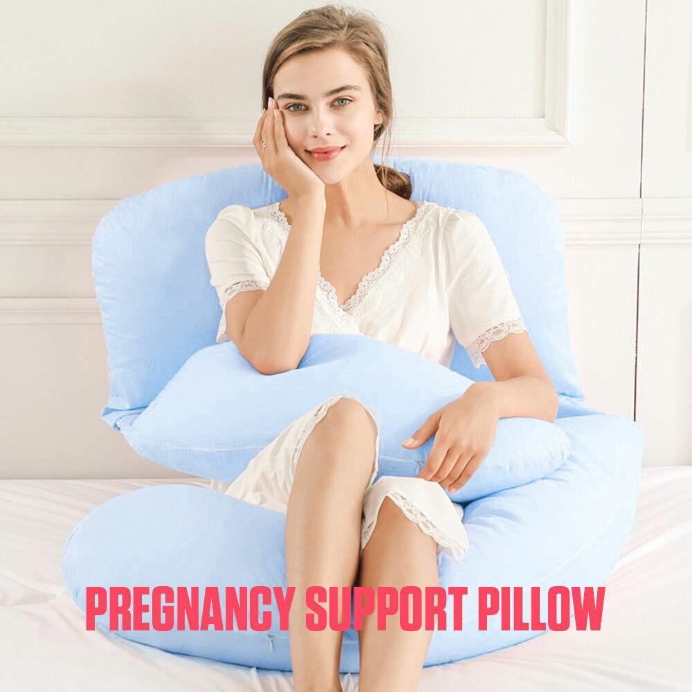 All Night Sleep Pregnancy U Pillow- Must Have for Regular Comfort & Maternity Sleep - Koala Stress Free